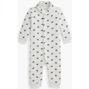 Ralph Lauren Print Fleece Romper‎ New!